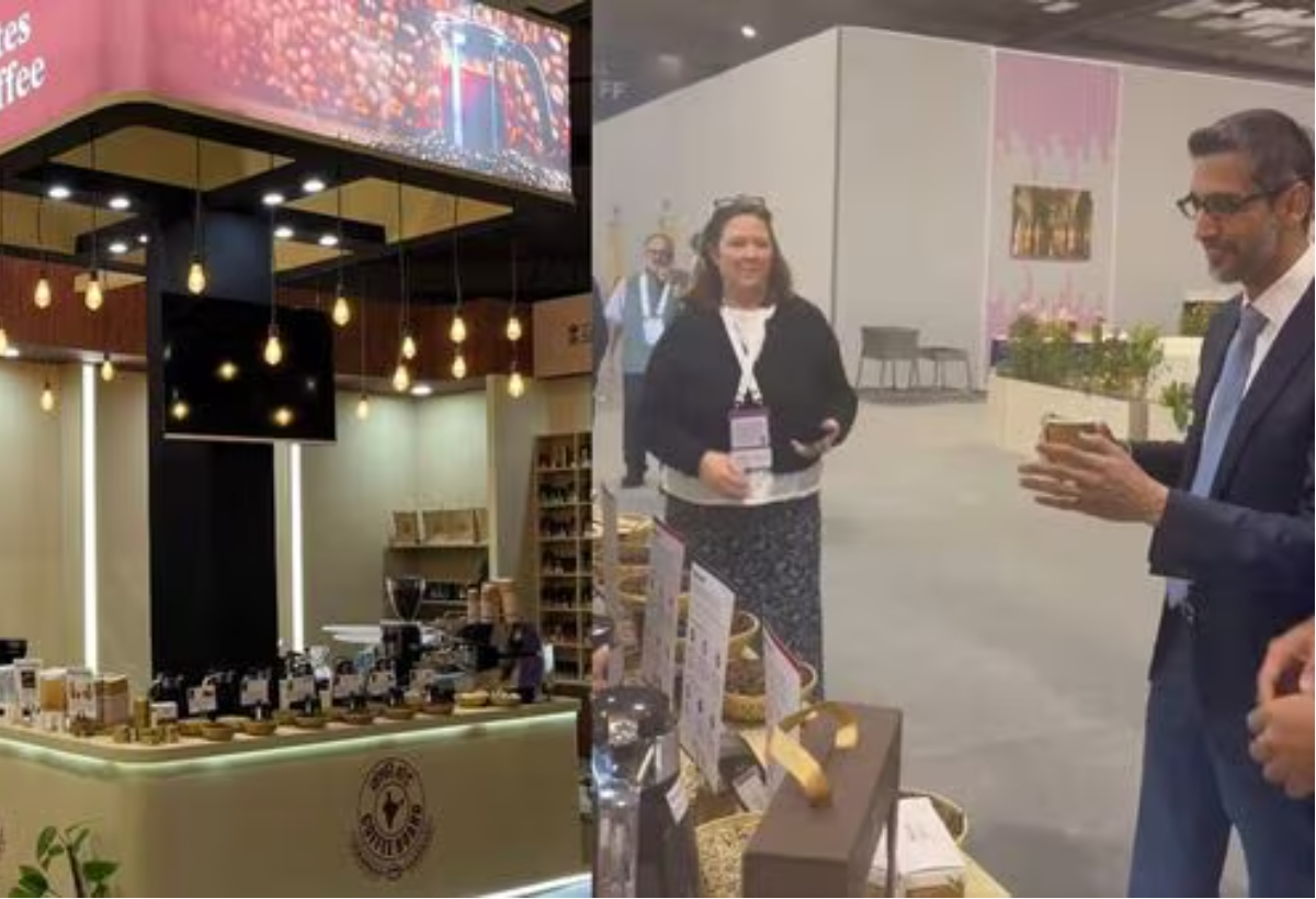 Bharat GI Coffee is now Sundar Pichai-approved! Google CEO savours Malabar Arabica at AI Impact Summit | Watch